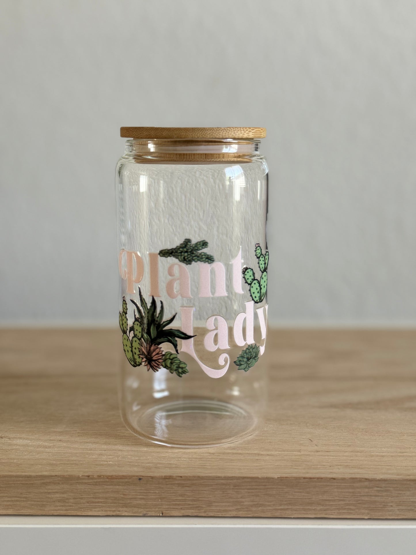 Plant Lady - 16oz Libbey Glass Can