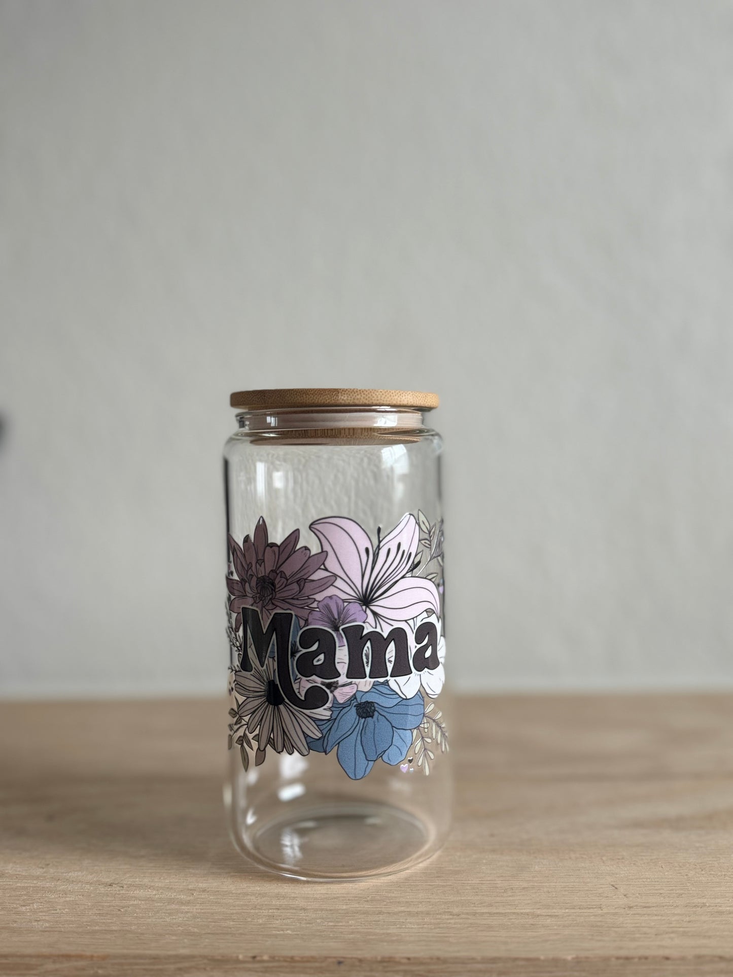 Mama 16oz Glass Can