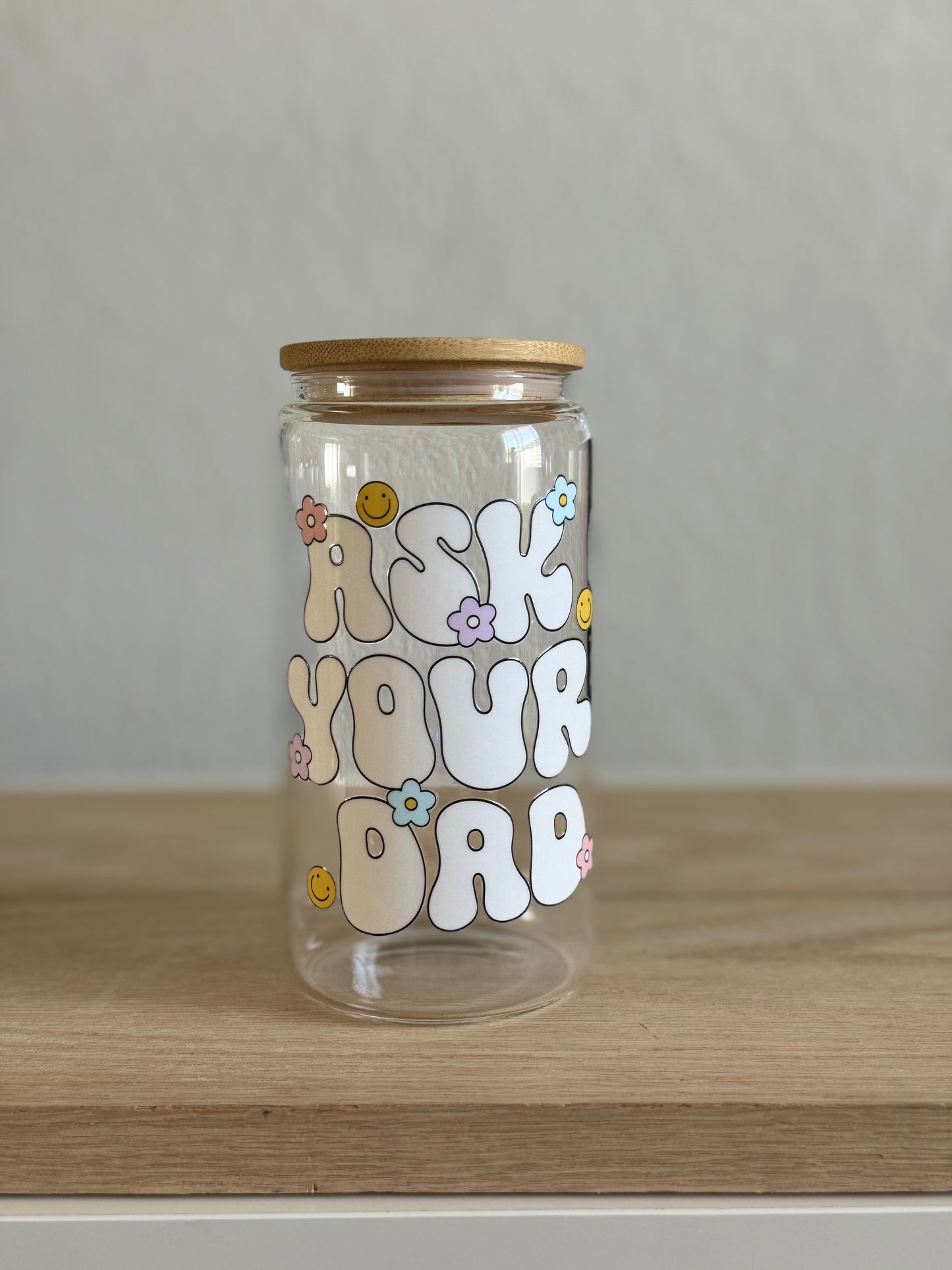 Ask Your Dad - 16oz Libbey Glass Can